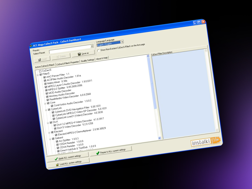 Ace Mega Codec Pack