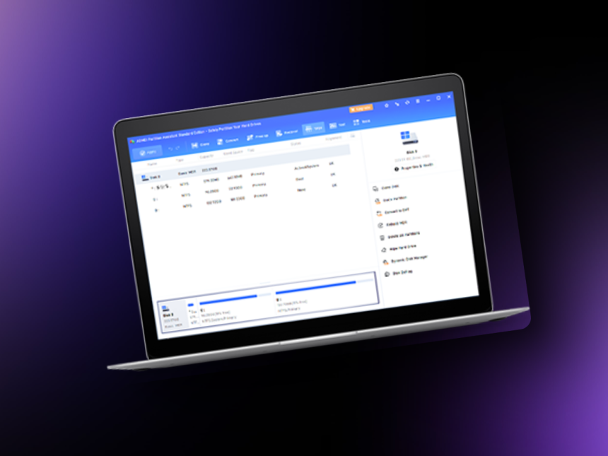 AOMEI Partition Assistant