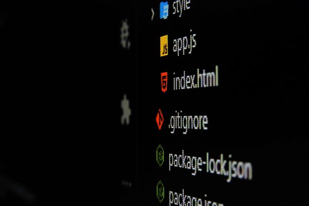 a close up of a computer screen with a bunch of words on it