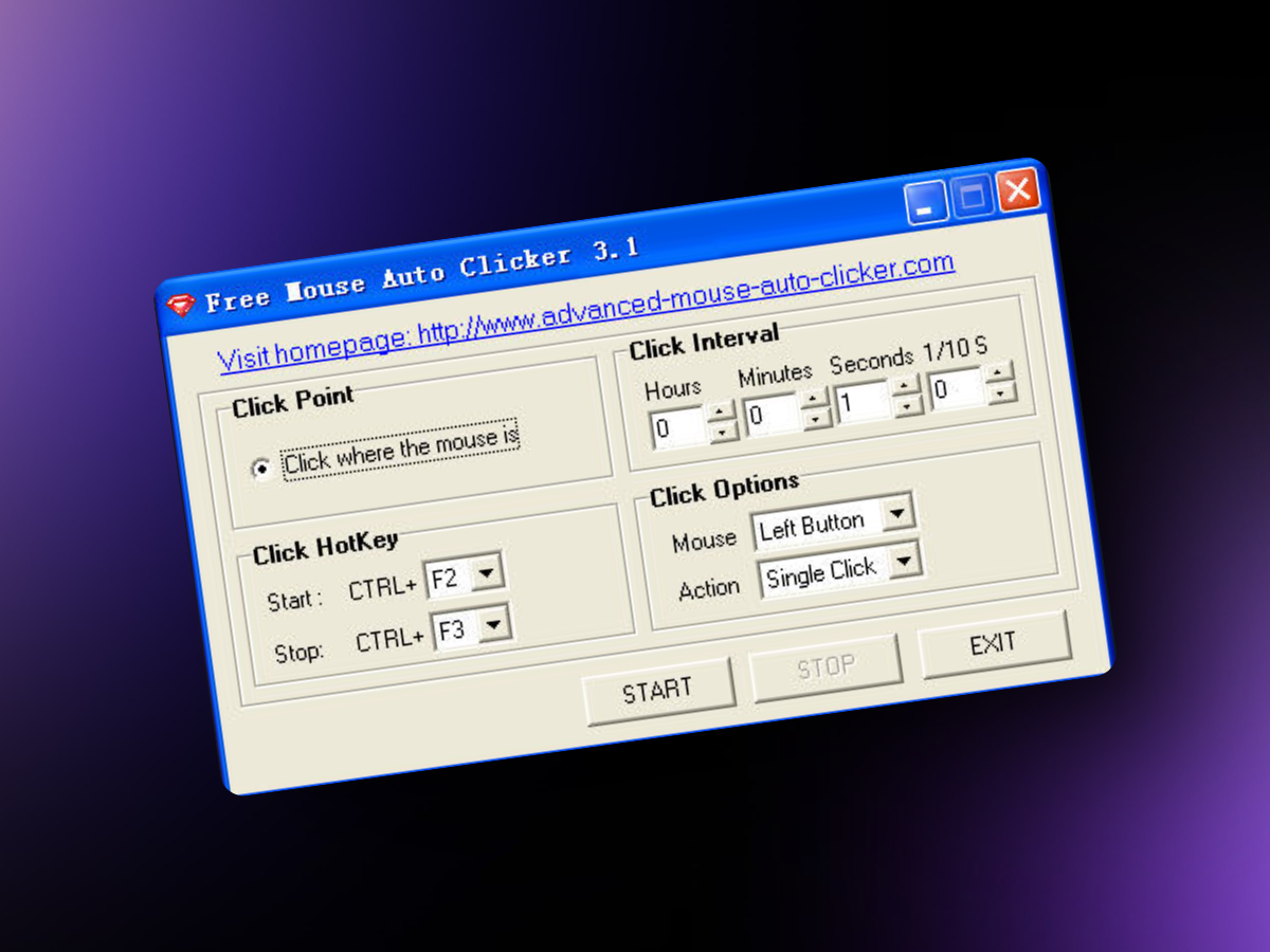 Free Mouse Auto Clicker