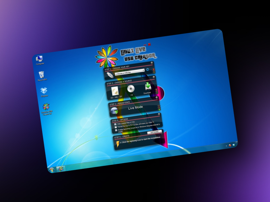 LinuxLive USB Creator (LiLi)