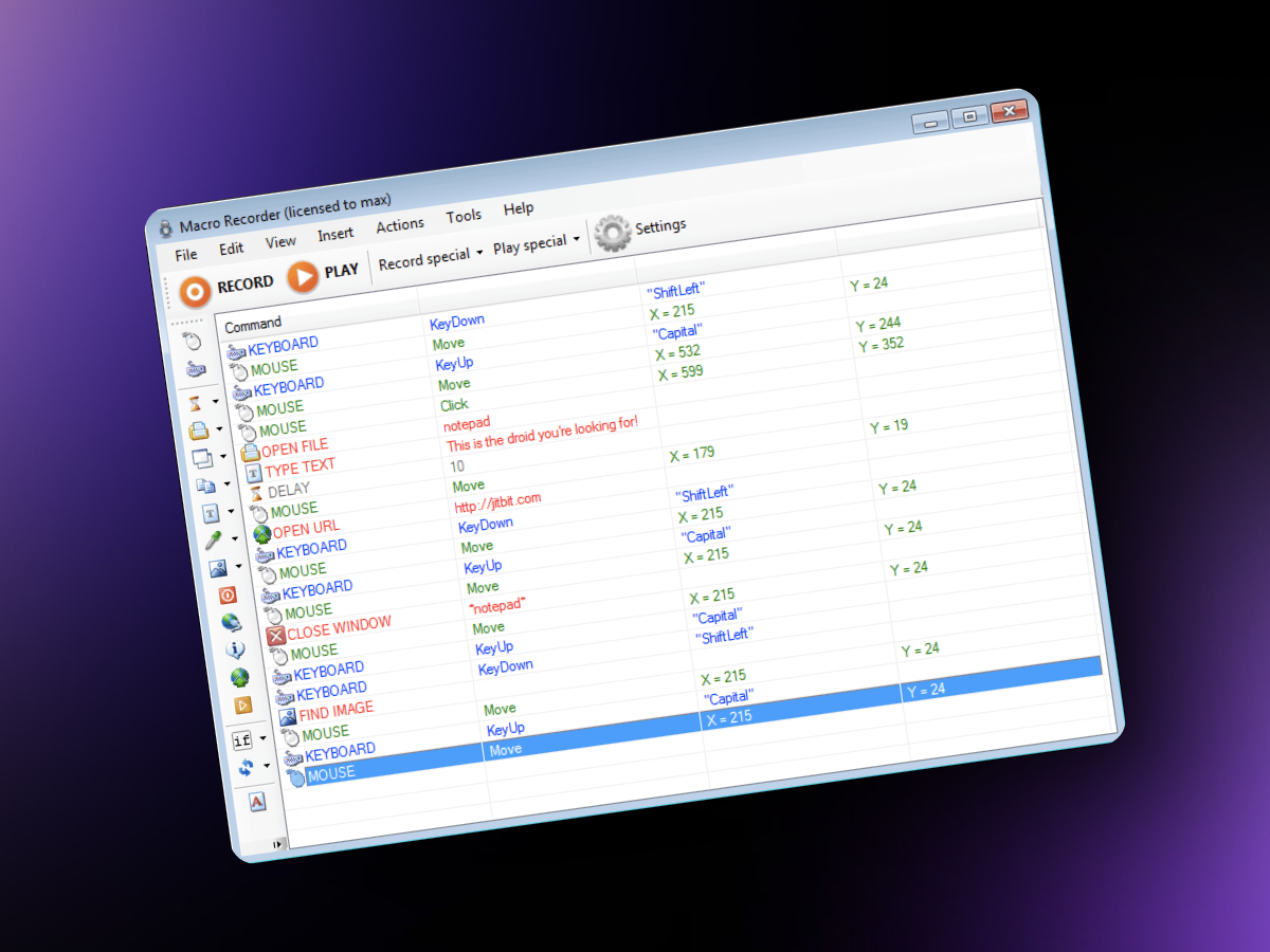 Macro Recorder Lite