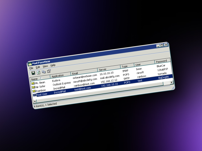 Mail PassView