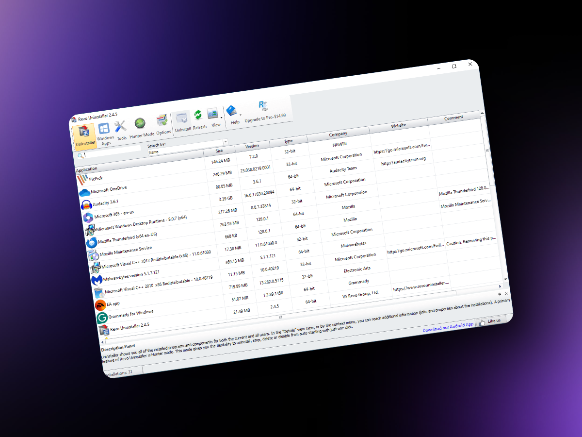 Revo Uninstaller
