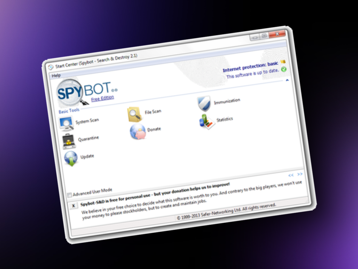 Spybot Search & Destroy