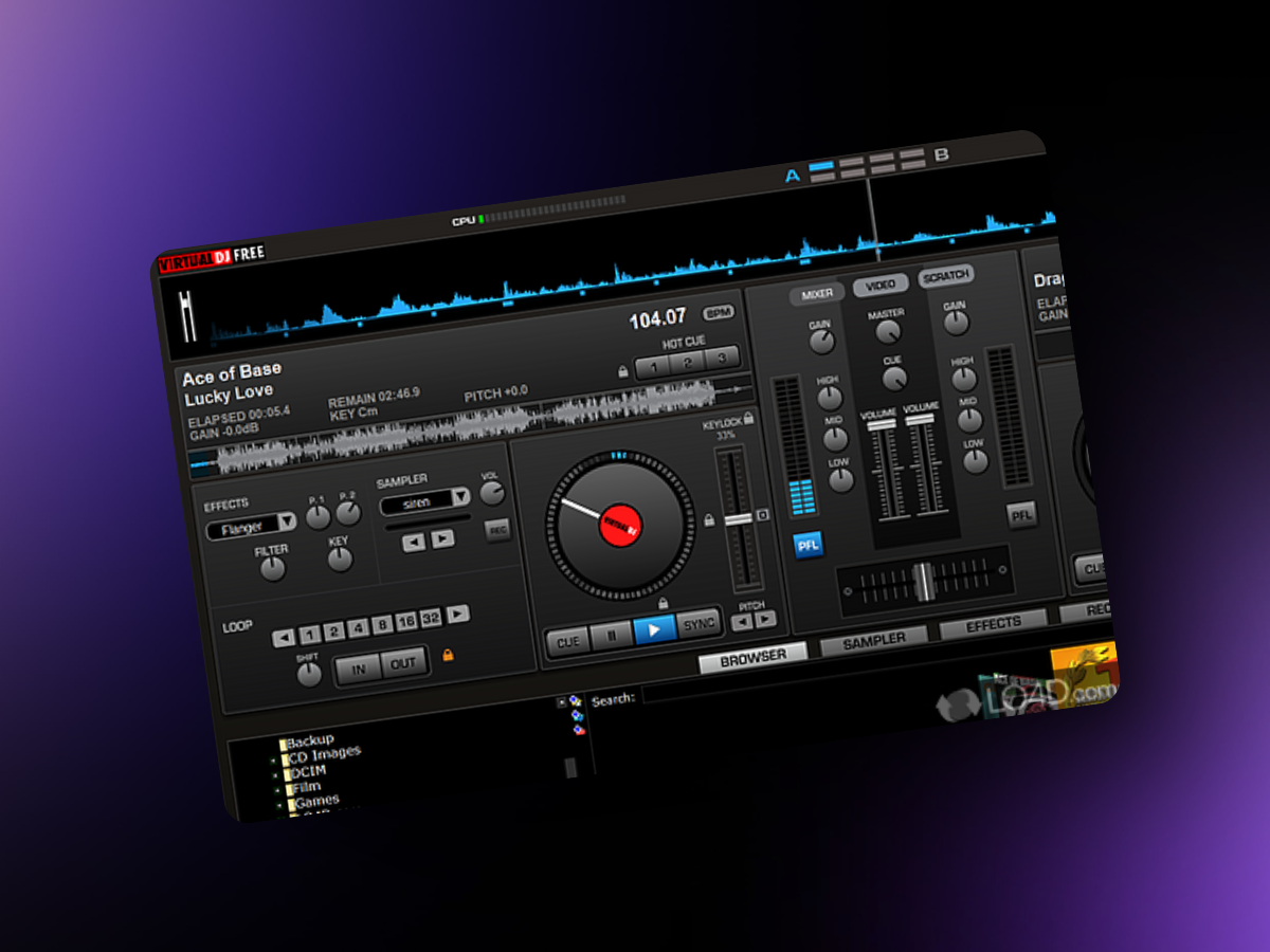 Virtual DJ Home Free
